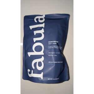 Fabula Coffee Dark Roast Whole Beans - Organic - Low 12 Ounce (Pack of 1)